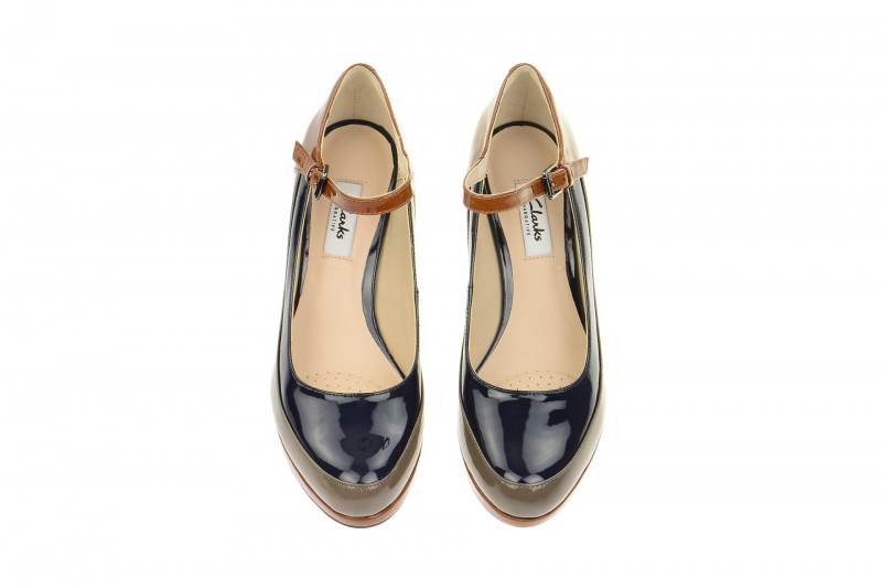 Clarks Kendra Dime Pumps multicolor Lack