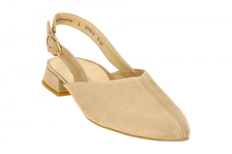 Paul Green Hochfront Sling Pumps beige dakar 6163