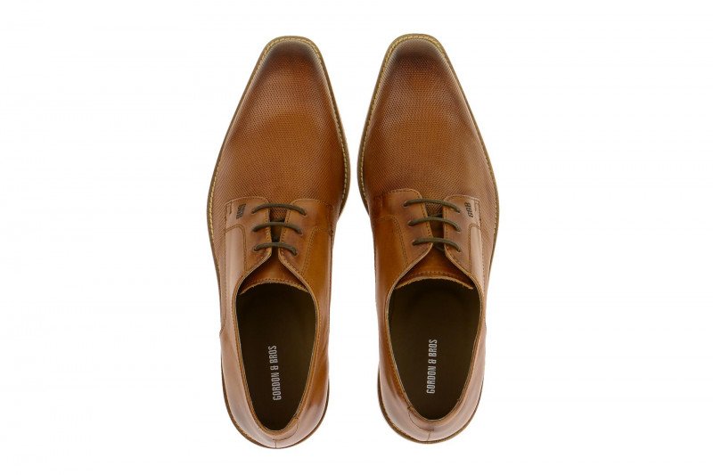 Gordon & Bros Schuhe Lorenzo braun perforiert S500311
