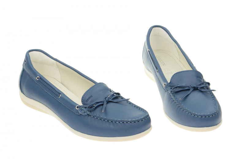 Geox Yuki Slipper Mokassin blau - D5255B