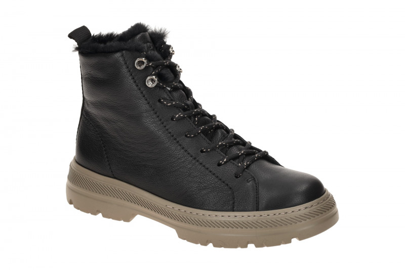 Paul Green Winter Stiefel schwarz Warmfutter 5287
