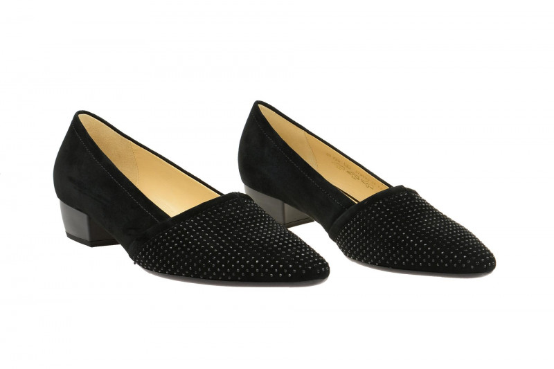Gabor Pumps schwarz Samt 25.134.17