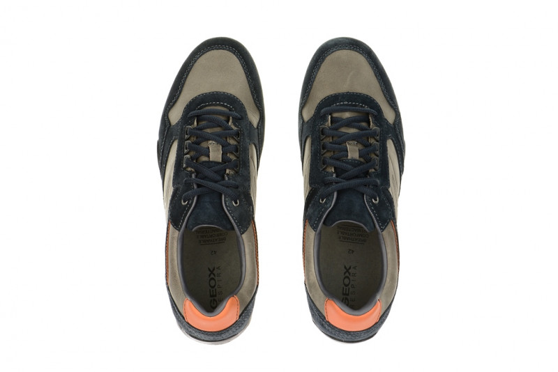 Geox Snake Sneaker blau navy grau U3407Q