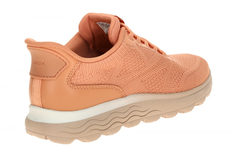 Geox Spherica Sneaker Schuhe rosa peach Damen FASTin D657MD