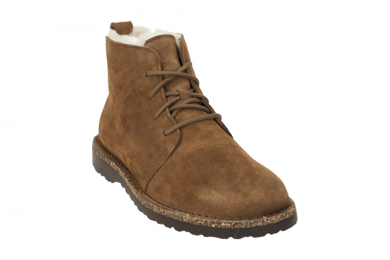 Birkenstock Uppsala Mid Shearling Stiefel braun SCHMAL 1028148