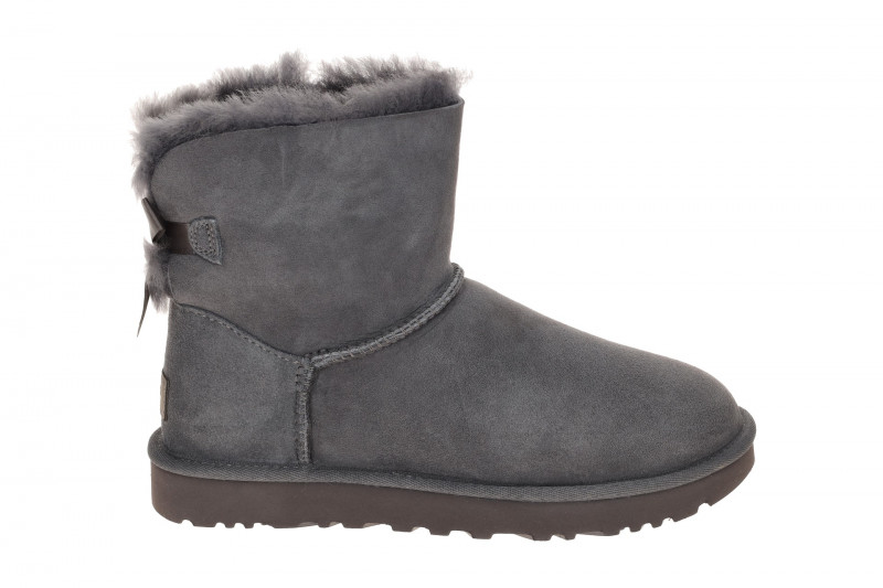 UGG Mini Bailey Bow 2 Stiefel grau obsidian 1016501
