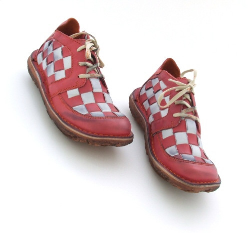 Eject Dunas Schuhe 10036 rot weiß