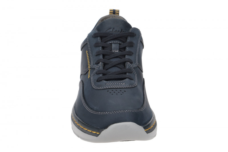 Clarks Pro Lace Schuhe blau Nubuck 26175194