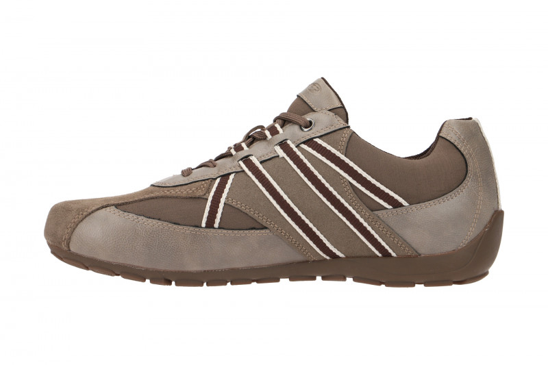 Geox RaveX Herren Sneaker Schuhe grau braun