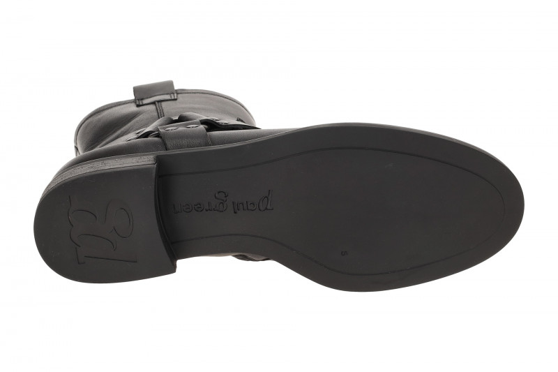 Paul Green Stiefelette schwarz Biker Boots 8188