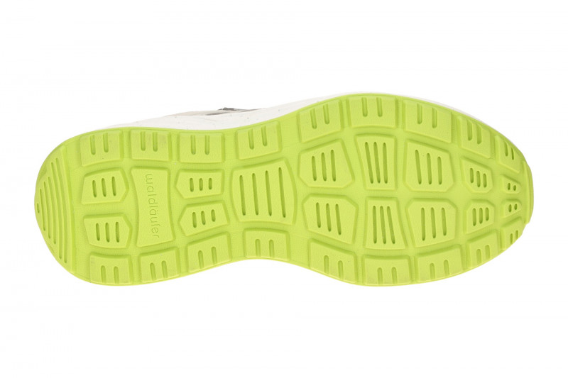 Waldläufer Pablo Sneakers Schuhe grau lime-grün H-Weite 985001