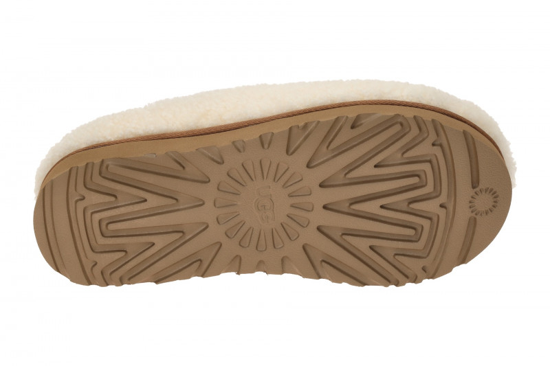 UGG TASMAN Maxi Curly Slipper Schuhe beige Lammfell 1158356