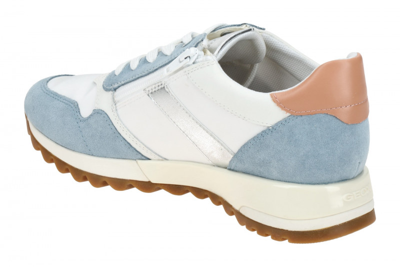 Geox Tabely Schuhe blau weiß Damen D15AQA