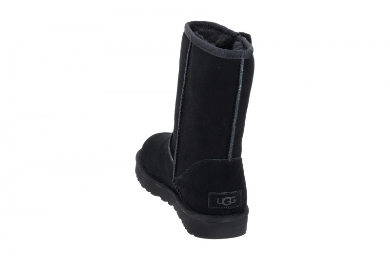 UGG Classic Short Bailey Zip Stiefel schwarz 1144043