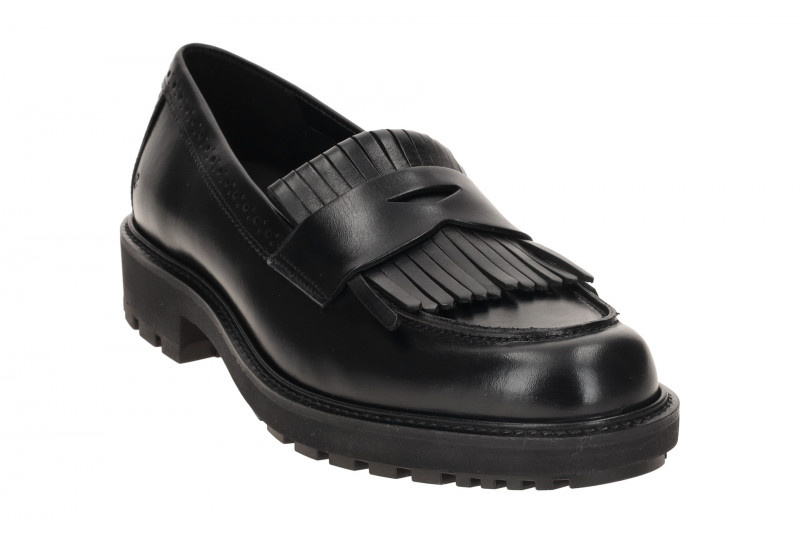 Ecco Metropole Oslo Slipper Schuhe schwarz Loafer 232853