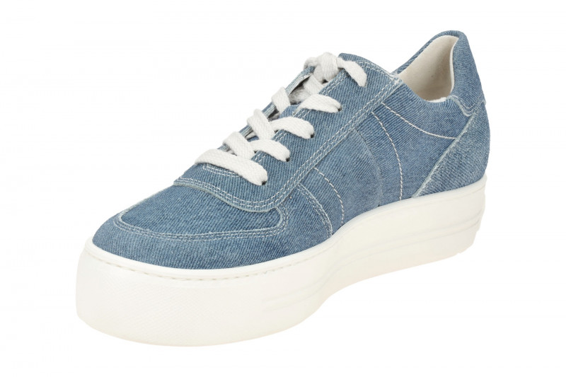 Paul Green Sneaker Schuhe blau denim 5230
