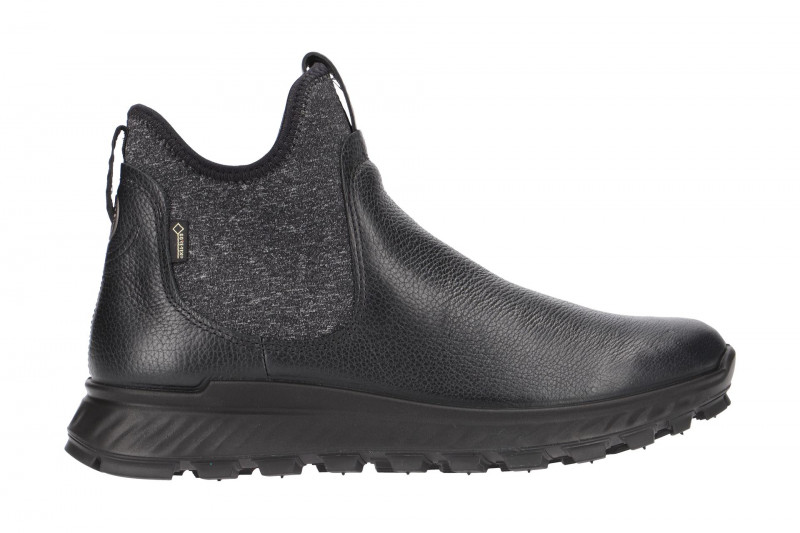 Ecco ExoStrike Damen Schlupf Stiefel schwarz Gore-Tex