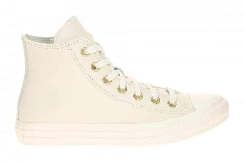 Converse Schuhe Chuck Taylor All Star weiß creme Hi Leder