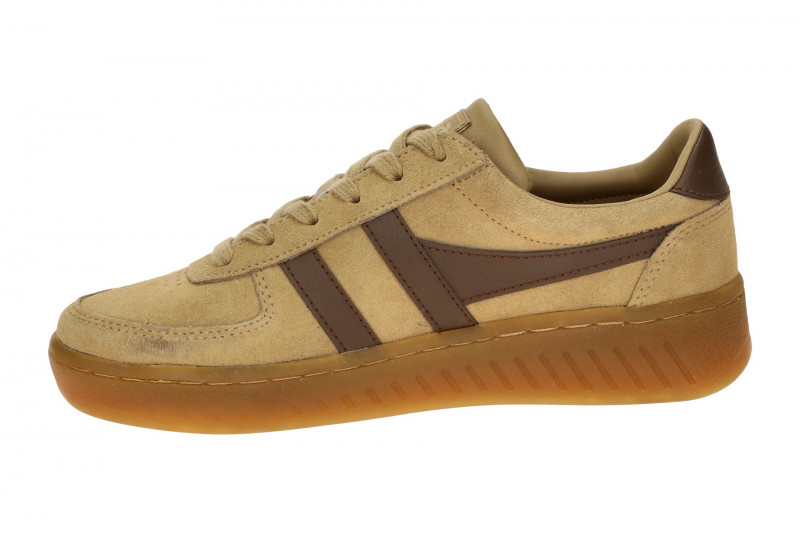 Gola Grandslam Suede Schuhe Sneakers hellbraun CLA589