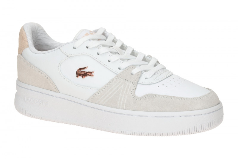 Lacoste L001 Set Schuhe Sneakers weiß rosa Damen 0097