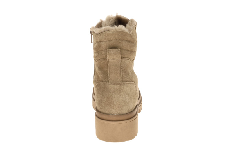 Gabor Winter Stiefel taupe grau Warmfutter Boots Lammfell 8068.01.003