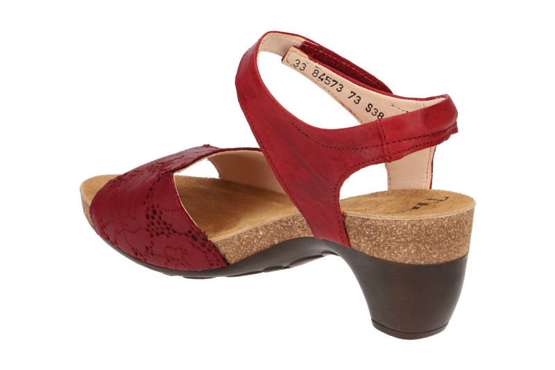 Think Traudi Sandale rot Laser