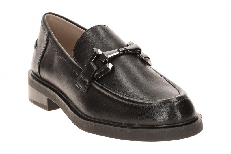 Caprice Schuhe Slipper schwarz Loafer Nappa 24200