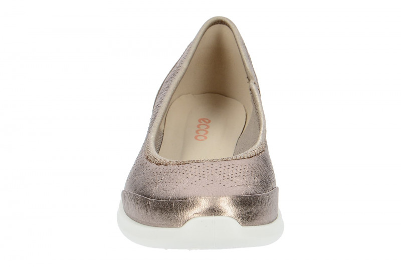 Ecco Sense Ballerina grau metallic