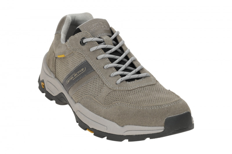 camel active Evolution Schuhe grau Velour perforiert 53EVA01