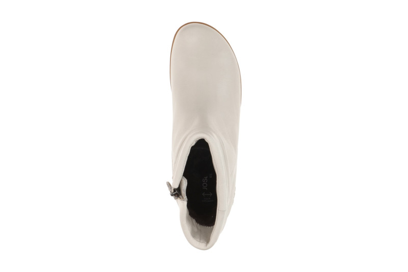 Josef Seibel Violet Stiefelette weiß offwhite gekrempelt 02