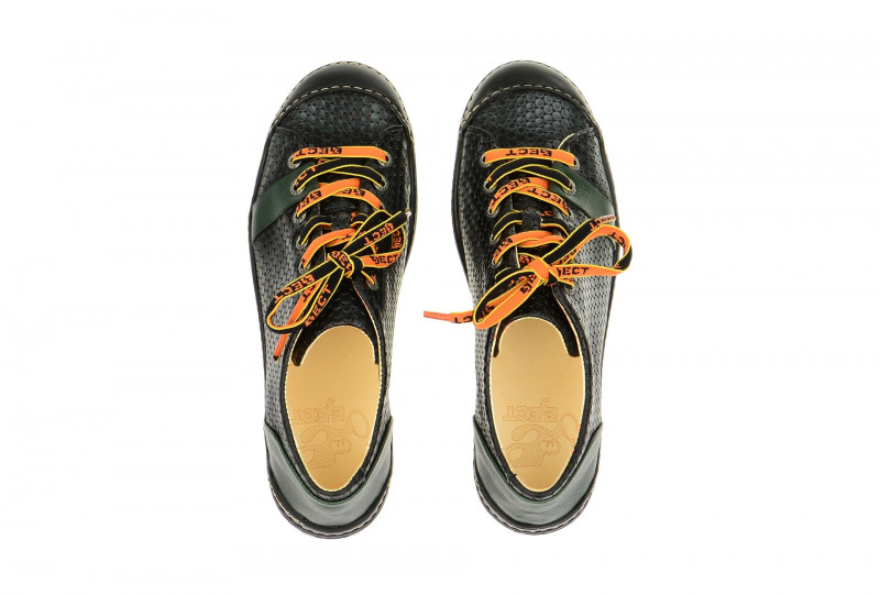 Eject Dass Schuhe schwarz grün 16224