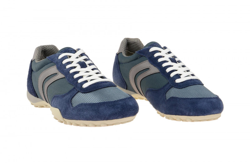 Geox Snake Schuhe blau grau U7207C
