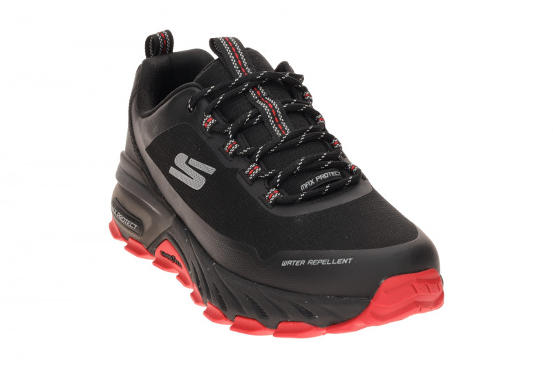 Skechers Max Protect Schuhe schwarz rot Herren Outdoor 237669