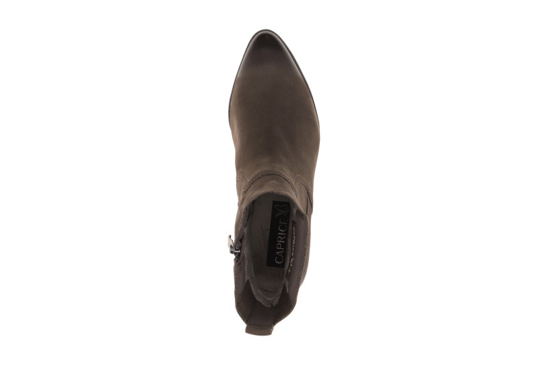 Caprice Stiefelette Ankle Boots braun Nubuck 25310