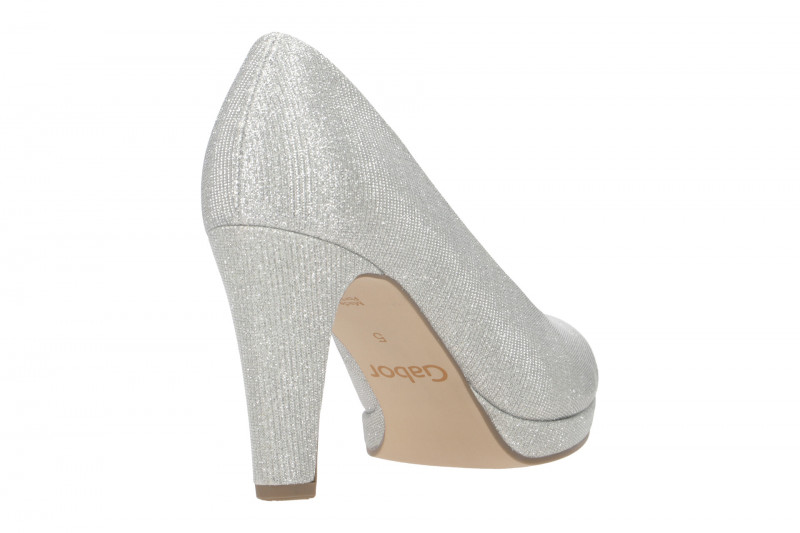 Gabor Pumps silber effekt metallic 01.270.60
