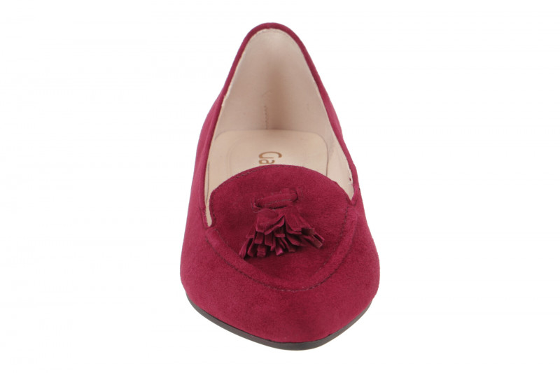 Gabor Slipper Ballerinas bordo rot Velour 31.303.15