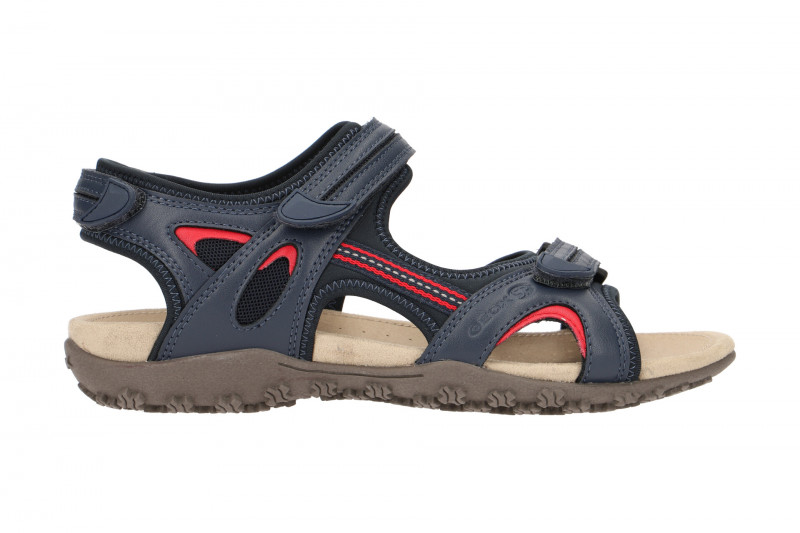 Geox Strel Sandale blau rot D9225B