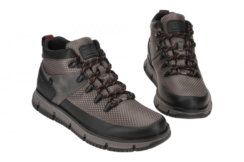 bugatti Samper Schuhe Boots grau wasserdicht Vegan