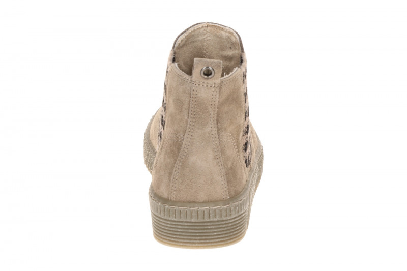 Gabor Stiefelette Chelsea-Boots beige Velour 8013.02.008
