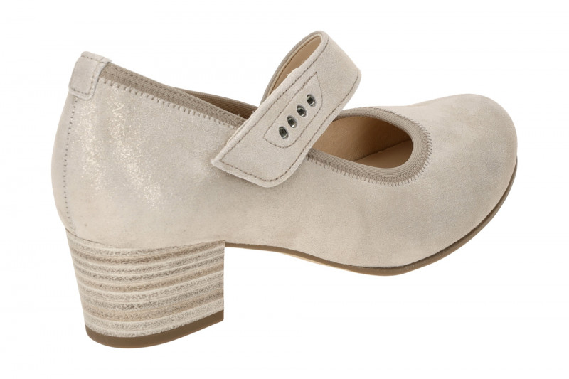 Gabor Pumps grau metallic H-Weite 66.149.14