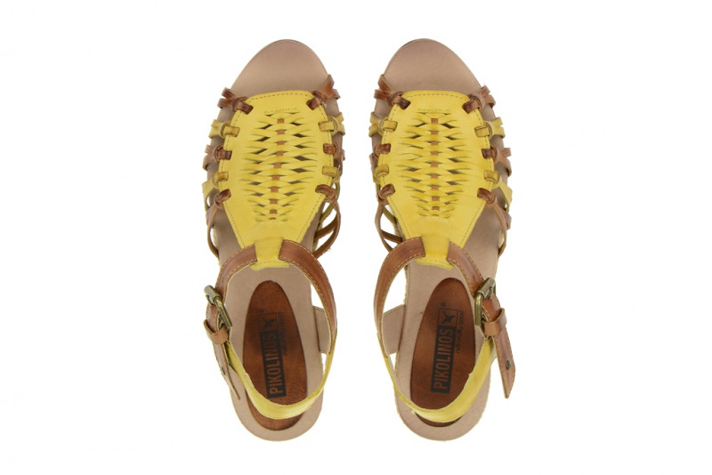 Pikolinos Keil Sandalette - Cullera sol gelb - 976-8112