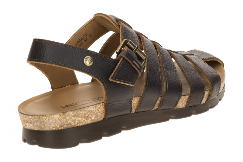 Panama Jack Sebas C3 Herren Sandale braun chestnut