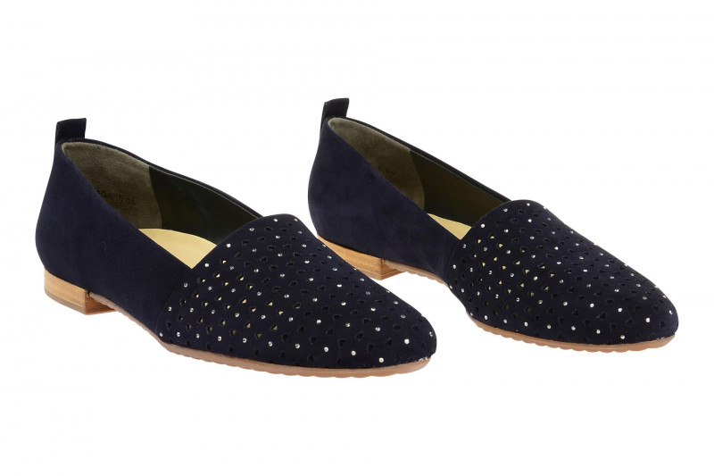 Paul Green Schuhe Slipper blau 2226-029