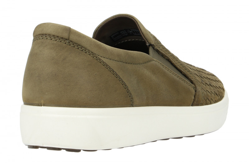 Ecco Soft 7 Schuhe Herren Slipper grün