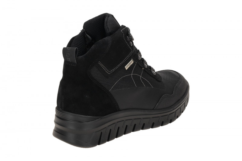 Waldläufer Biggi Warmfutter Stiefeletten schwarz H-Weite Wasserdicht