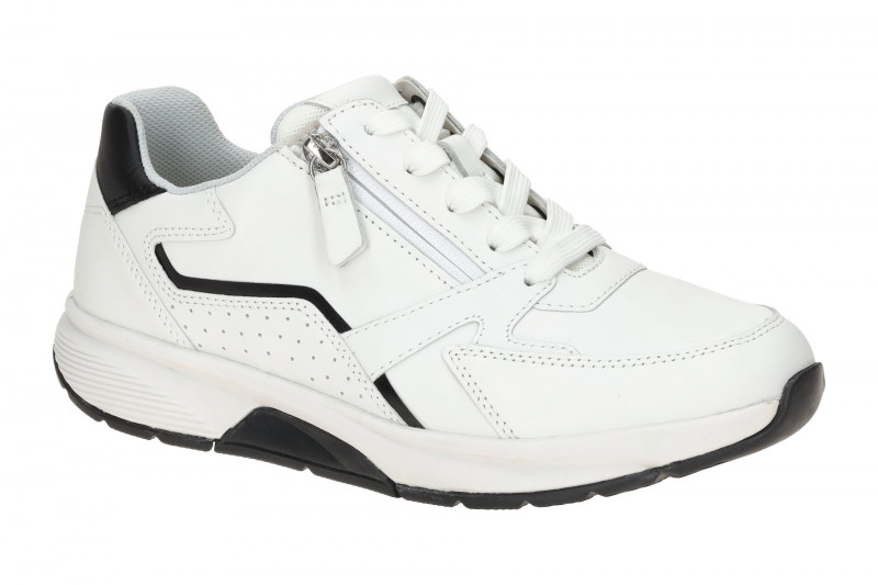 Gabor RollingSoft Schuhe weiß Glattleder 86.878.61