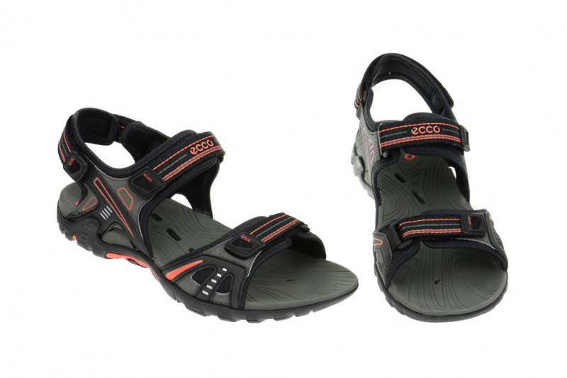 Ecco Hyper Terrain III - Herren Schwimm Sandale - schwarz grau