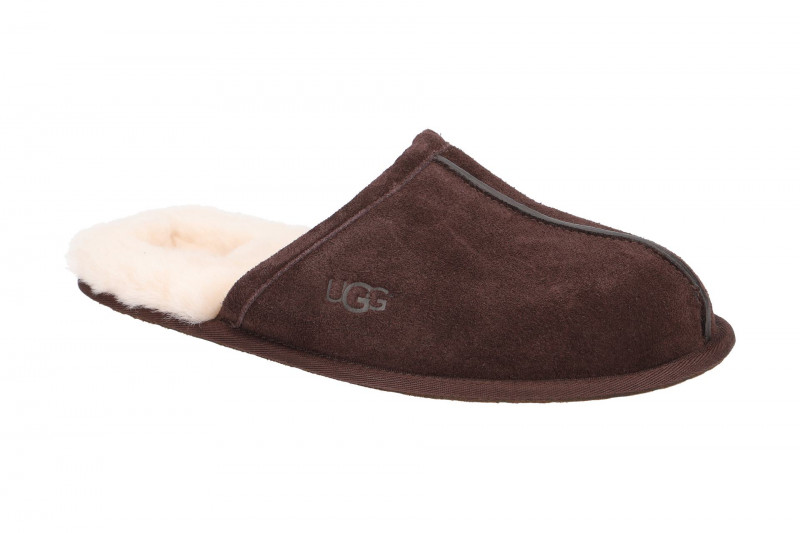 UGG Scuff Herren Hausschuhe braun espresso