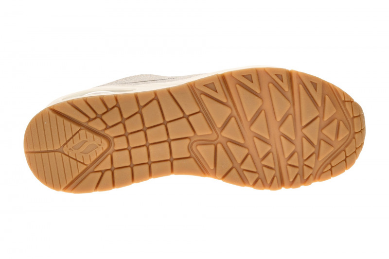Skechers Uno Sneakers beige Glitzer metallic 177859