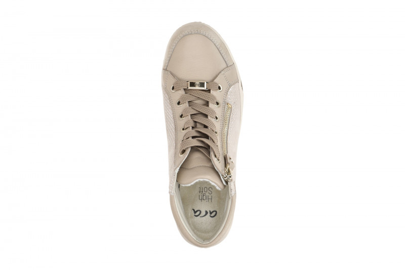 ARA Rom Schuhe Mid-Sneaker beige silber 12-24499